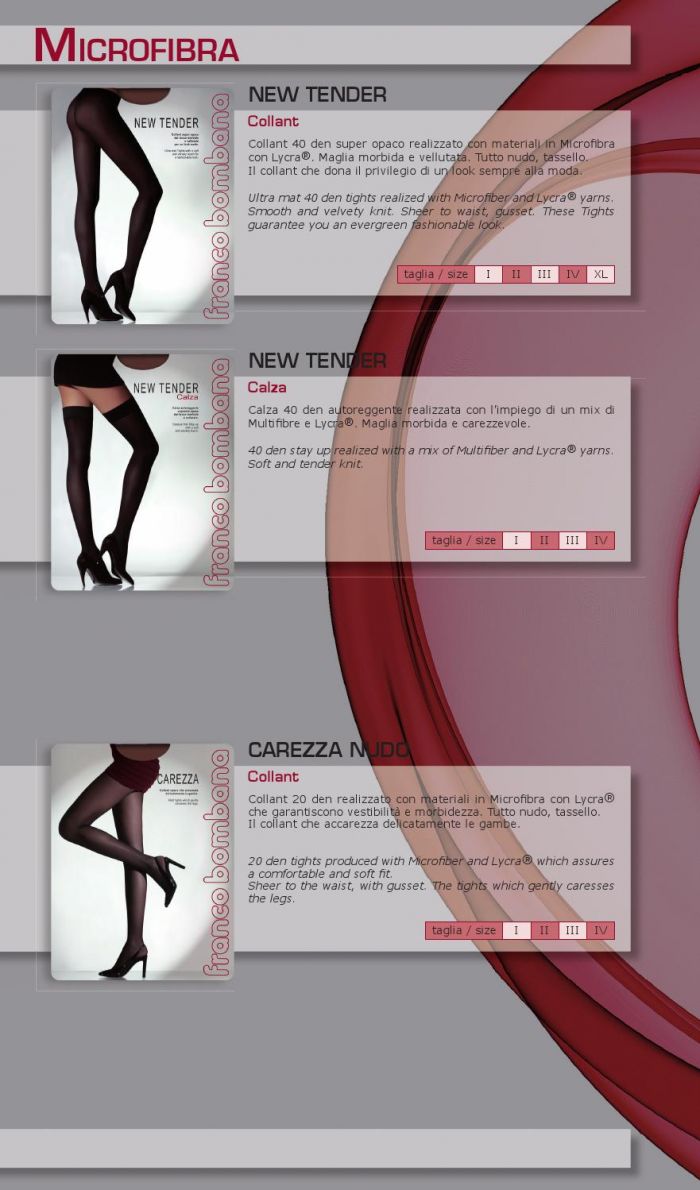 Franco Bombana New Tender  - Carezza Nudo  Collection 2015 | Pantyhose Library